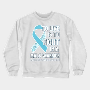 To Live Is to Fight (Ribbon) Crewneck Sweatshirt